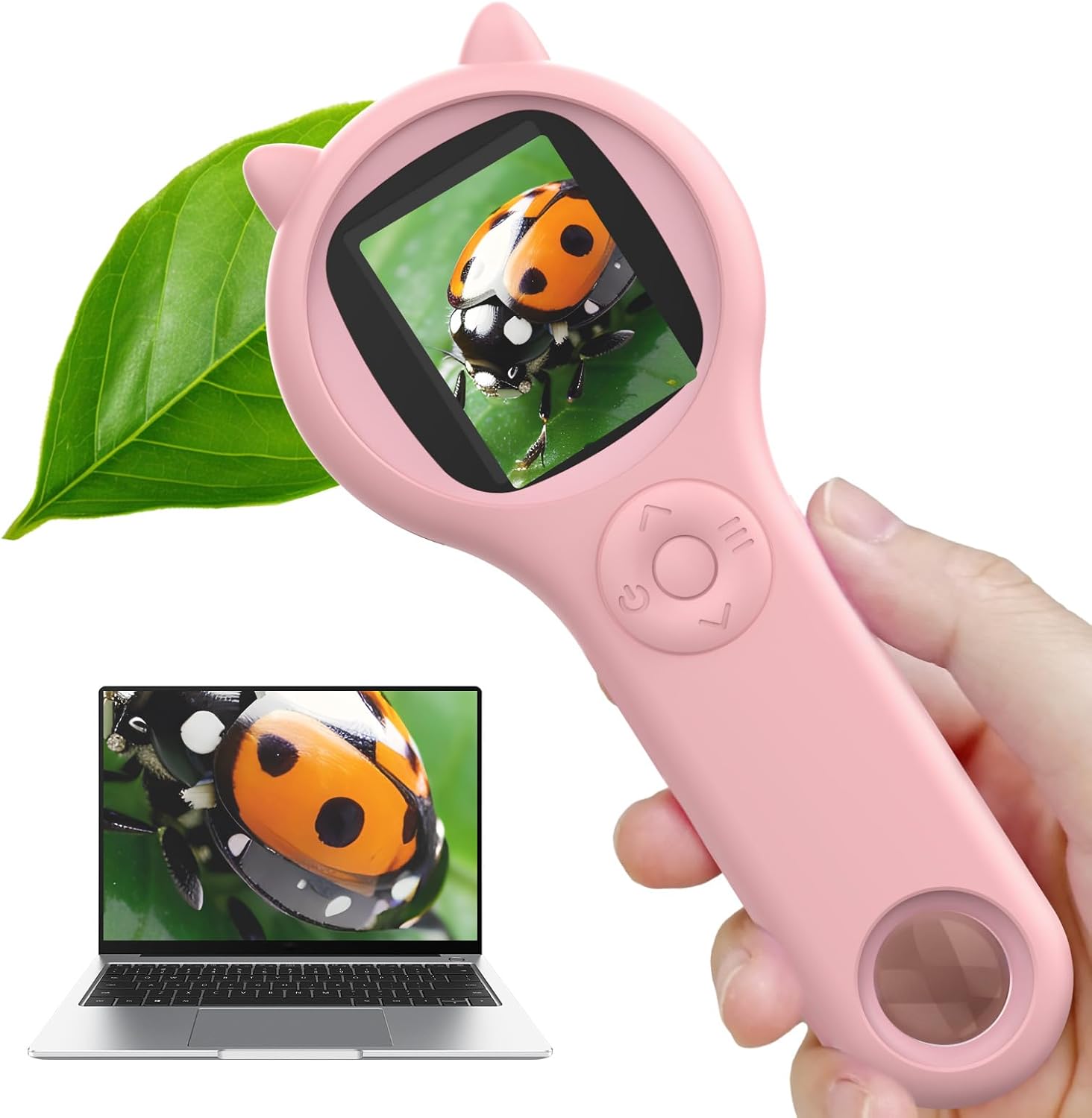 Kids Definition Of Education - Mini Digital Microscope Portable Handheld Magnifying