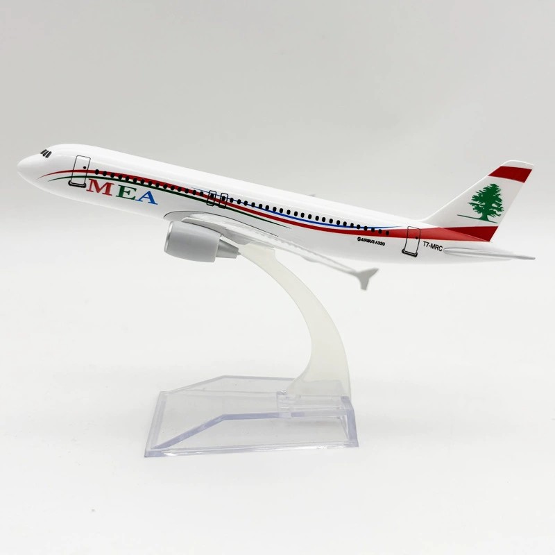 Kids Educational Device - Souvenir Toy Planes 16CM A320 MEA