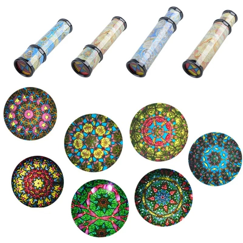 Kids Education World - Scalable Rotation Kaleidoscope Magic Kaleidoscope Glasses