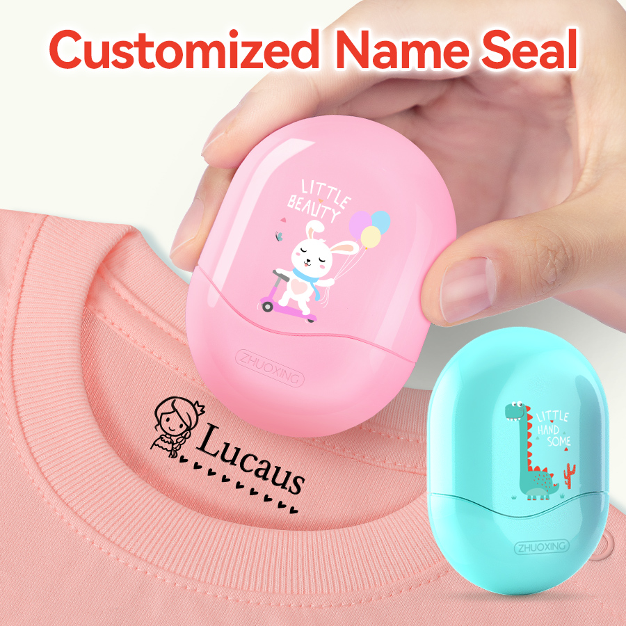 Kids Education School - Personalized Student Name Stamp - Custom