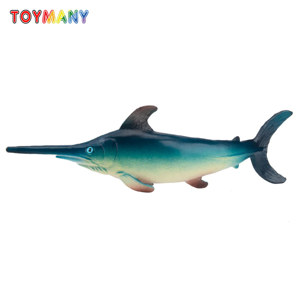 Kids Educational Device - Toymany Realistic Swordfish Ocean Animals Model