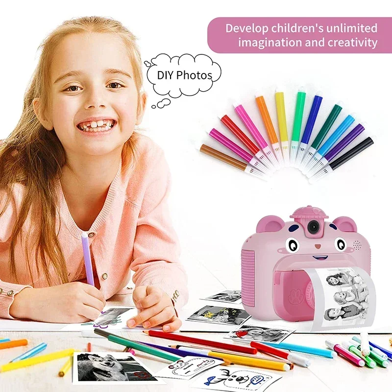 Kids Education News - New Instant Print Camera with Thermal