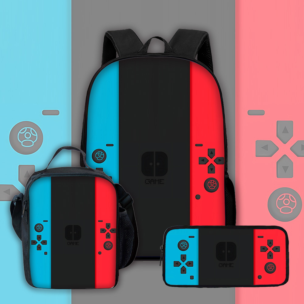 Kids Education School - Games Console Child School Backpack with