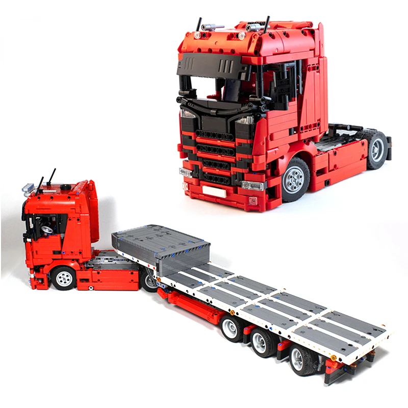 Customed MOC Model SCA Truck w - Kids Education Book Pdf recension och pris