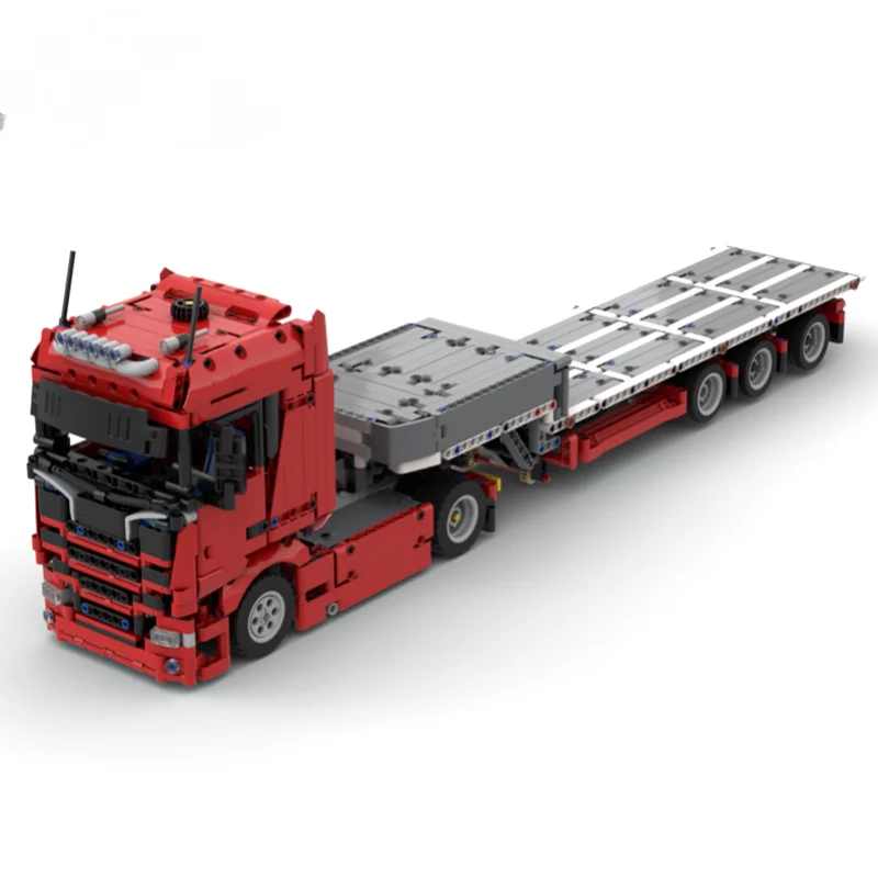 Customed MOC Model SCA Truck w - Kids Education Book Pdf recension och pris
