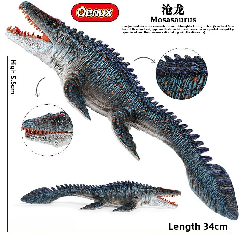 Simulation dinosaur model PVC  - Kids Educational Device recension och pris