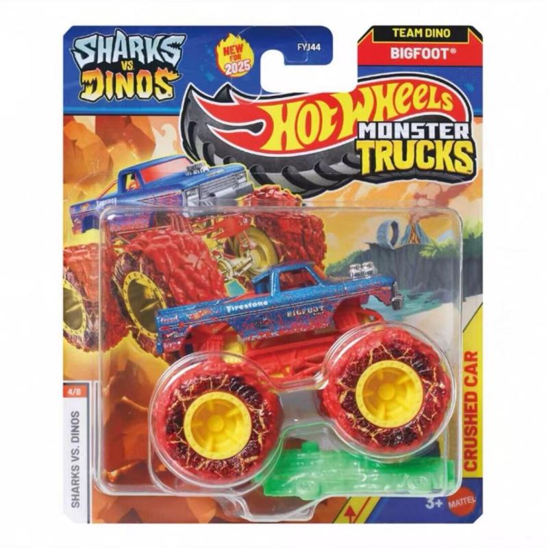 Hot Wheels Wild Monster Trucks - Hot Wheels Car Monster Trucks recension och pris