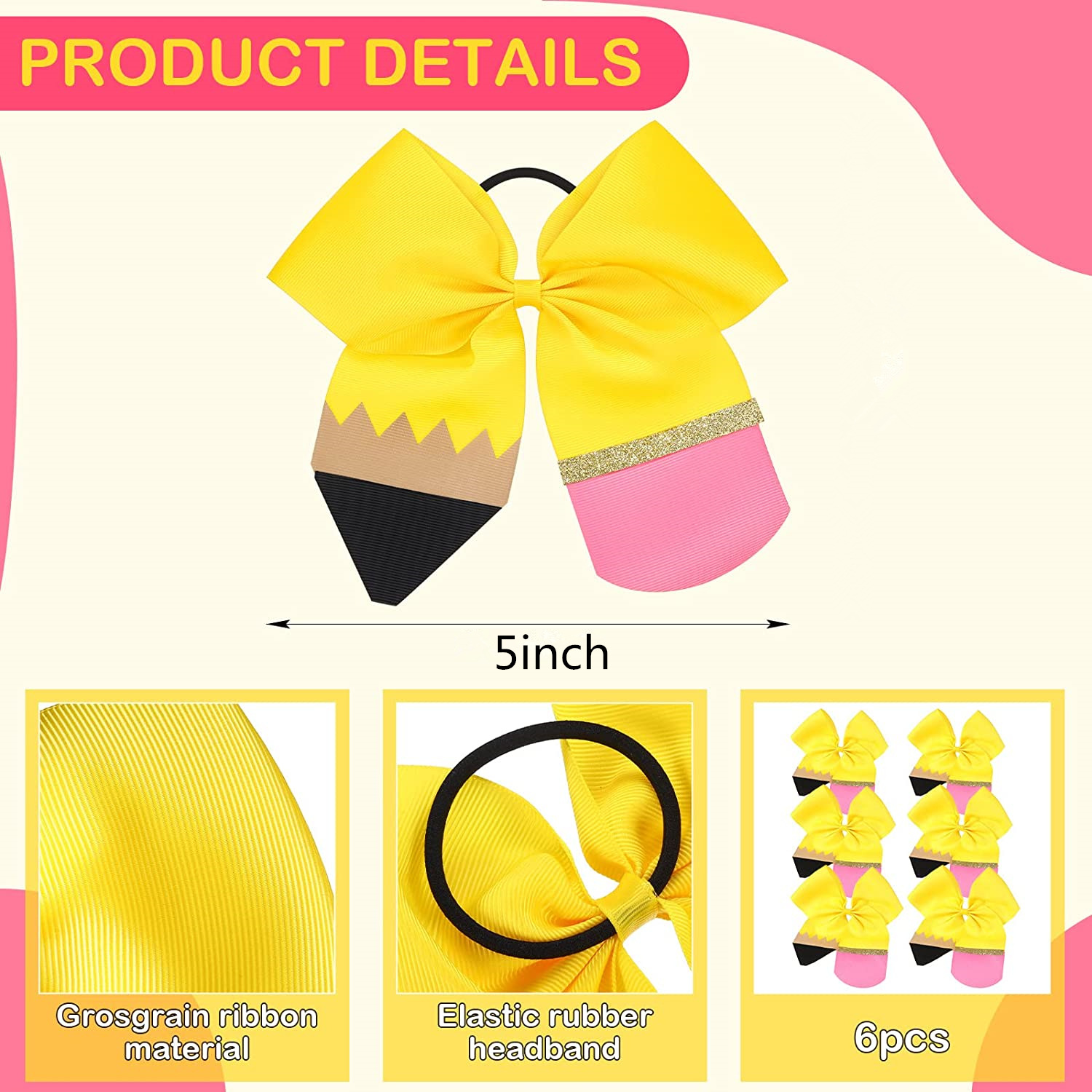 2026 Back To School Cute Bow S - Kids Education School recension och pris