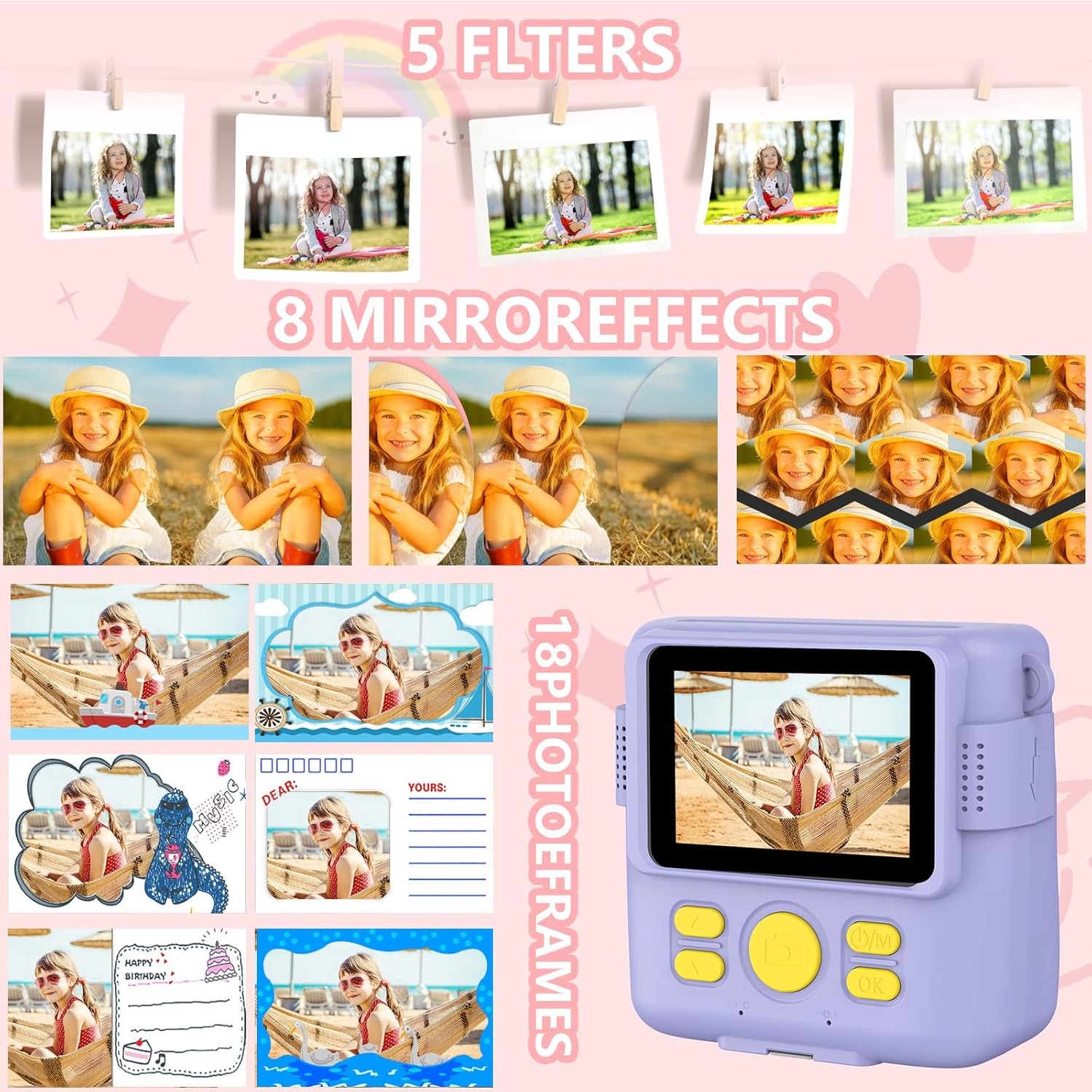 InstantPrint Camera for Kids C - Kids Education News recension och pris