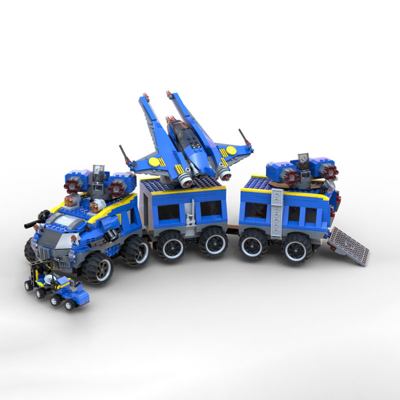1379PCS MOC Earth Defense HQ - - Kids Definition Of Education recension och pris