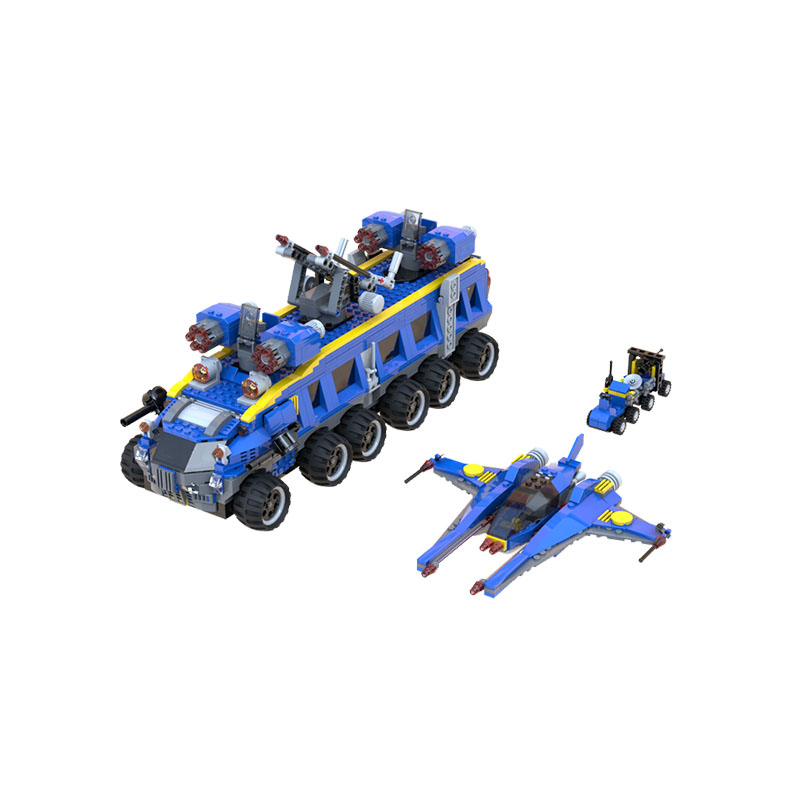 1379PCS MOC Earth Defense HQ - - Kids Definition Of Education recension och pris