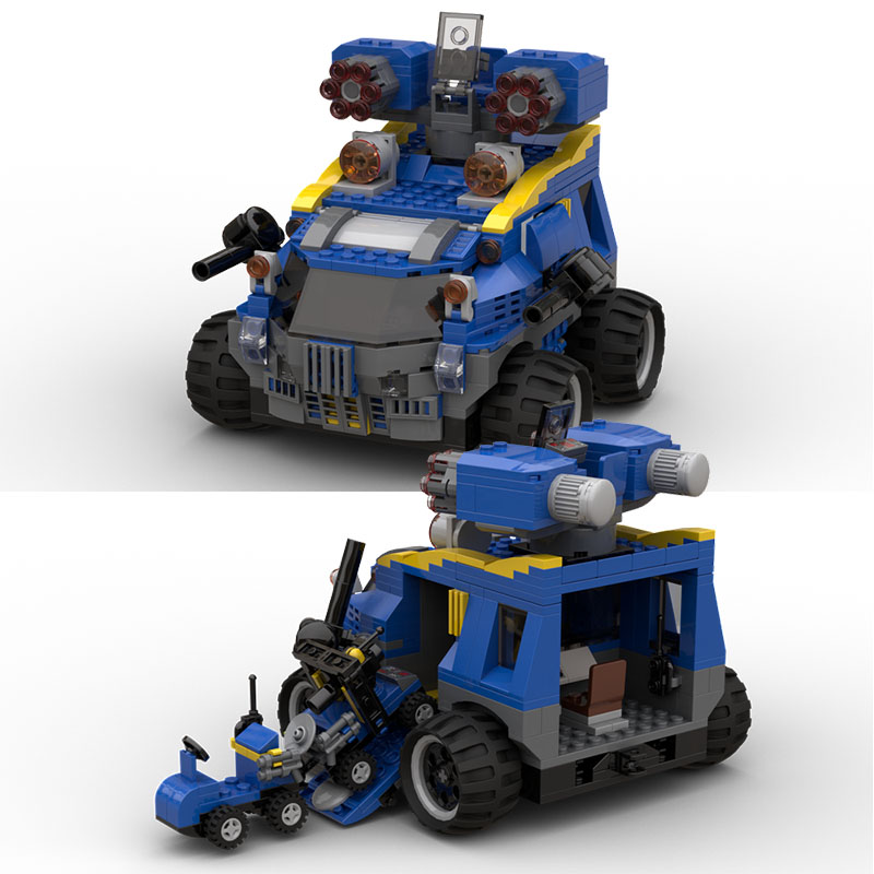 1379PCS MOC Earth Defense HQ - - Kids Definition Of Education recension och pris