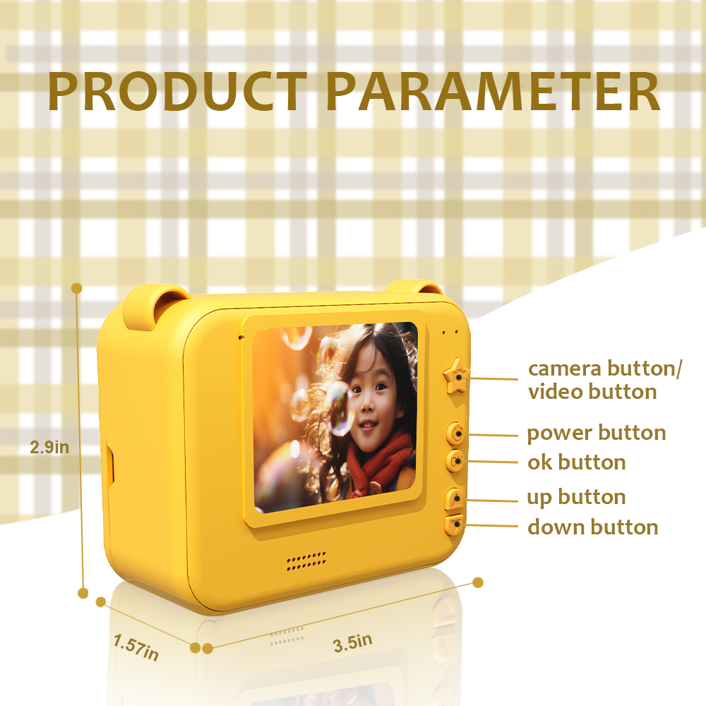 Kids Instant Print Camera 1080 - Kids Definition Of Education recension och pris