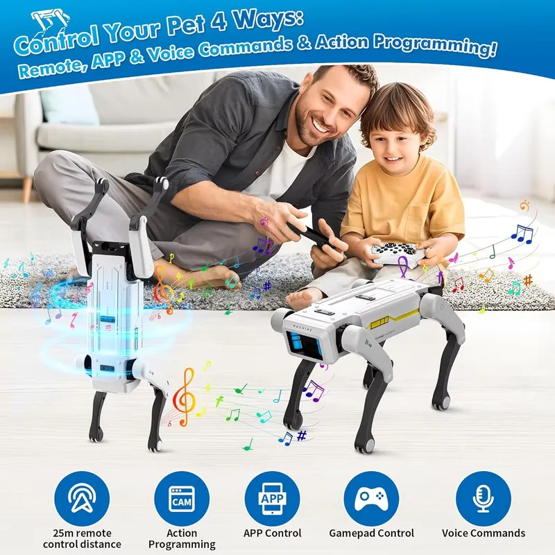 Smart Robot Dog Interactive ST - Kids Education Free App recension och pris