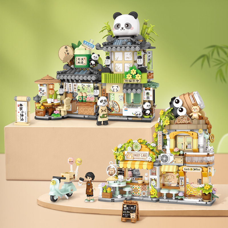 NEW Panda Pet Zoo Coffee Shop  - Kids Education Store recension och pris