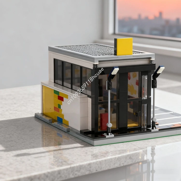 950pcs MOC Store Modulared Mod - Kids Education Store recension och pris