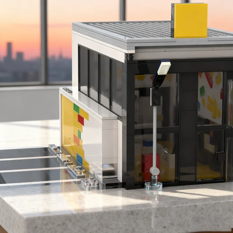 950pcs MOC Store Modulared Mod - Kids Education Store recension och pris