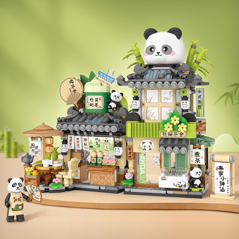 Panda Pet Zoo Coffee Shop Stor - Kids Education Store recension och pris