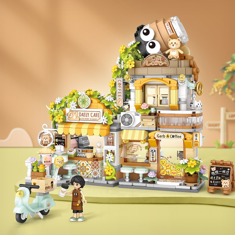 Panda Pet Zoo Coffee Shop Stor - Kids Education Store recension och pris