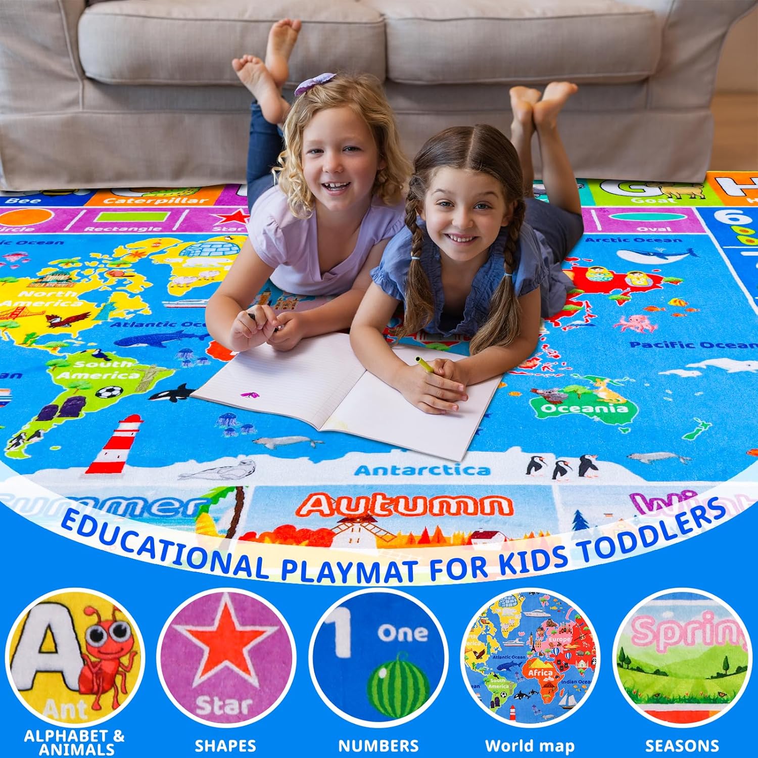 Fun Cartoon Letter Kids Play M - Kids Education World recension och pris