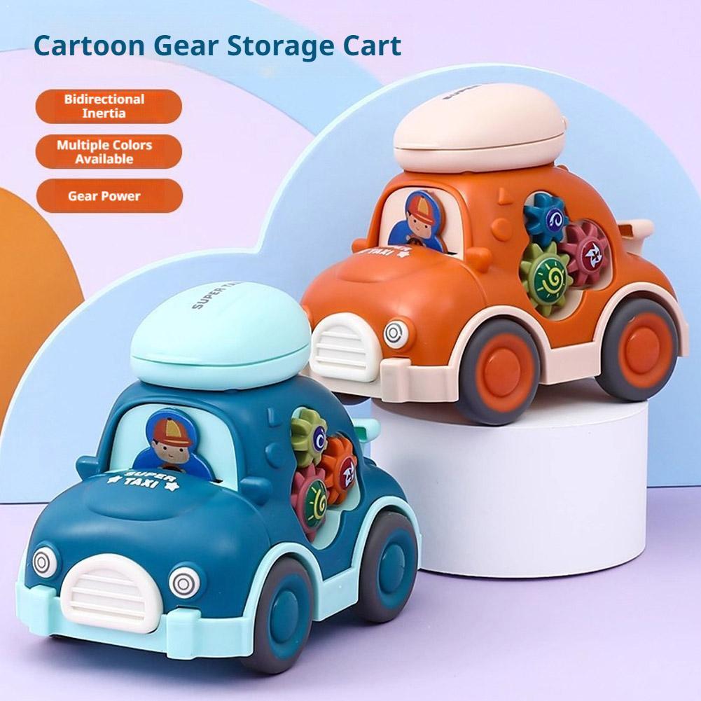 Cartoon Mini Pull Back Toy Car - Kids Educational Device recension och pris