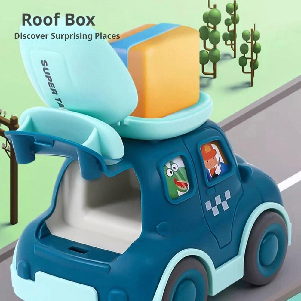 Cartoon Mini Pull Back Toy Car - Kids Educational Device recension och pris