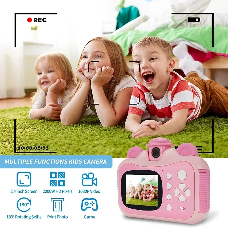 New Instant Print Camera with  - Kids Education News recension och pris