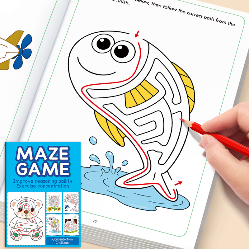 Maze Fun Drawing Book for Kids - Kids Definition Of Education recension och pris