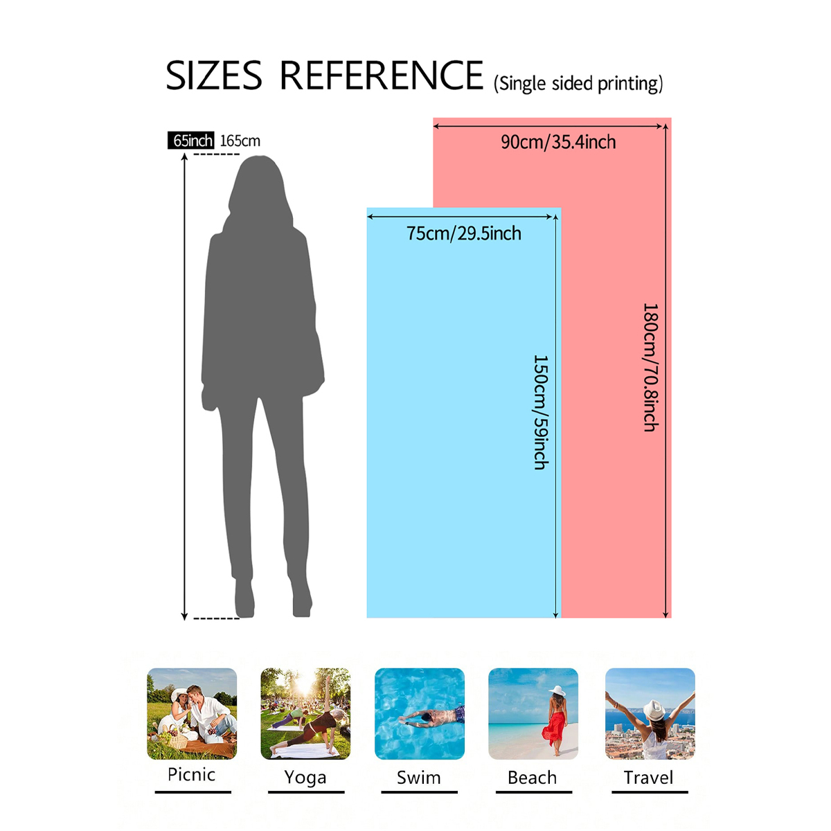 1pc Customized beach towels fo - Kids Education School recension och pris
