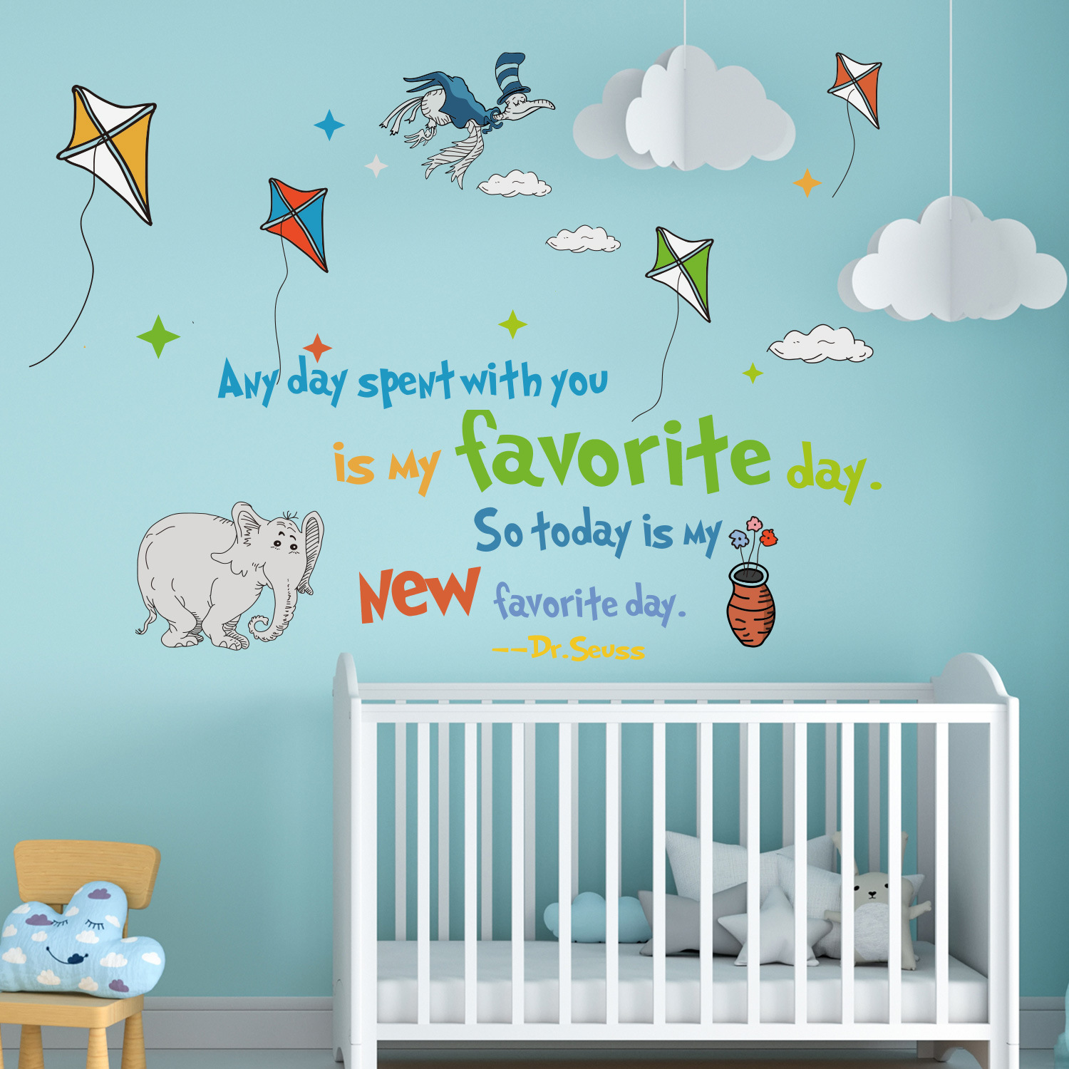 Colorful Dr. Seuss Inspiration - Inspirational Kids Education Quotes recension och pris