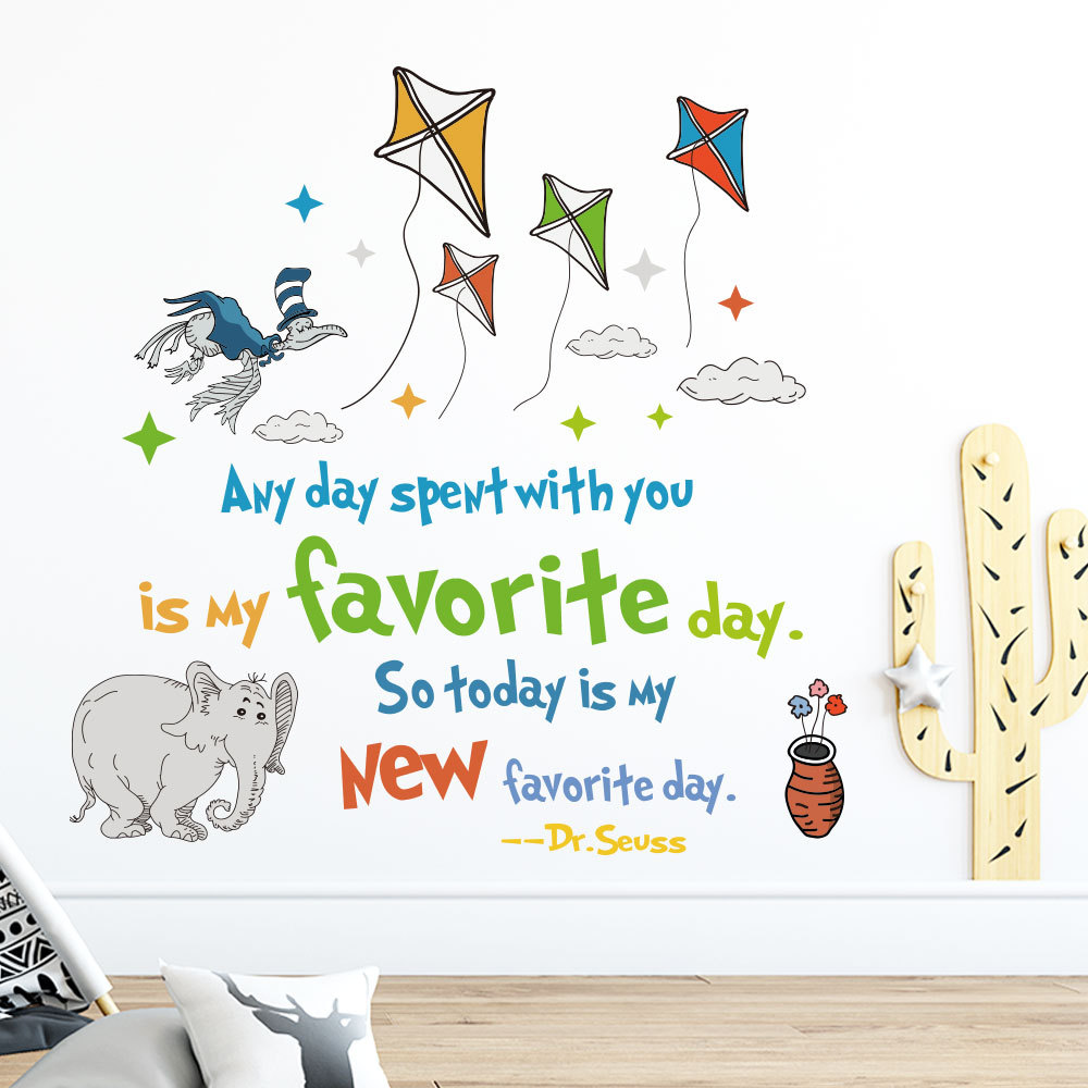 Colorful Dr. Seuss Inspiration - Inspirational Kids Education Quotes recension och pris