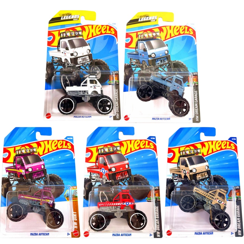 Hot Wheels Mazda Autozam Alloy - Hot Wheels Car Monster Trucks recension och pris