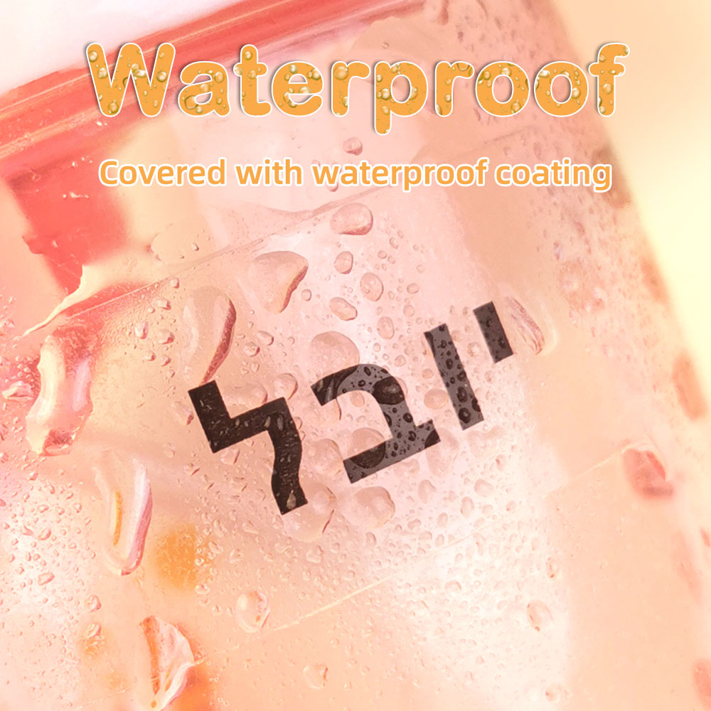 Waterproof Tag Transparent Per - Kids Education School recension och pris